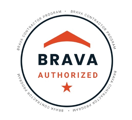 Brava Authorized Contractor Program badge